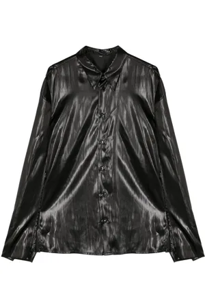 SAPIO Nº 16 lamé-effect shirt