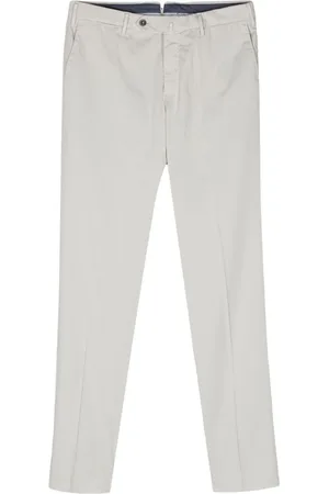 PT Torino Mid-rise tapered-leg trousers