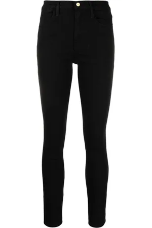 Frame High rise skinny jeans