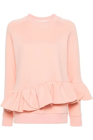 Ioana Ciolacu Toffee peplum sweatshirt