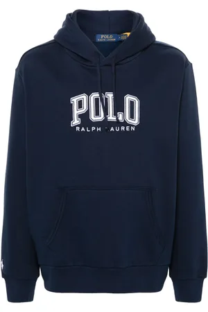 Ralph Lauren Logo-embroidered coton-blend hoodie