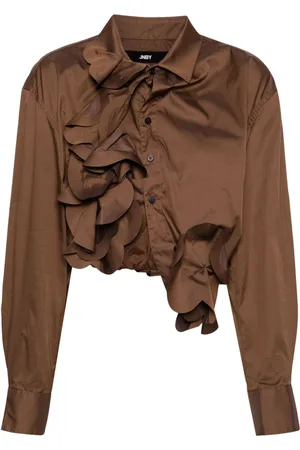 JNBY Flower-detailing cotton shirt