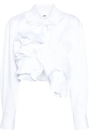 JNBY Flower-detailing cotton shirt