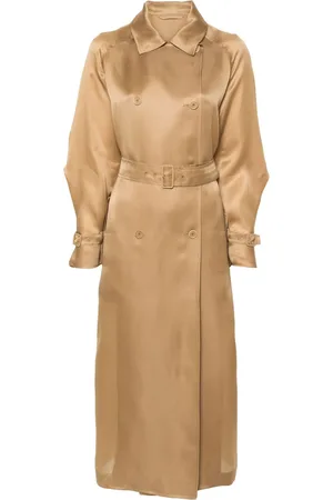 Max Mara Sacco double-breasted trench coat