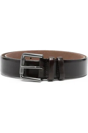 Max Mara Grained leather belt