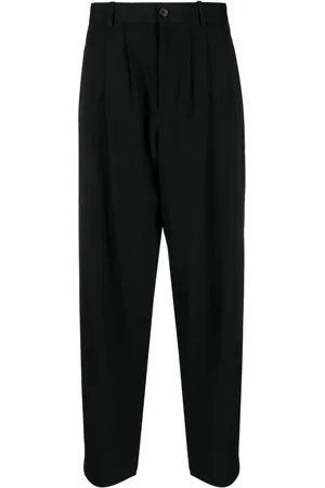 The Row Extra-long wide-leg trousers