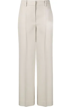 The Row Bremy wide-leg wool trousers