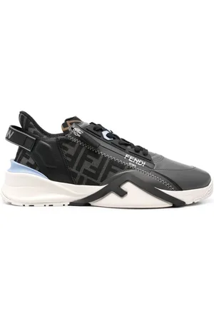 Fendi Flow panelled slip-on sneakers