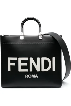 Fendi Medium Sunshine leather tote bag