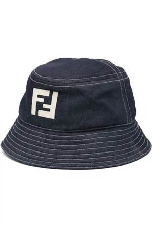 Fendi FF-motif denim bucket hat