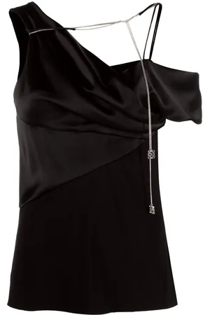 Loewe Draped satin top