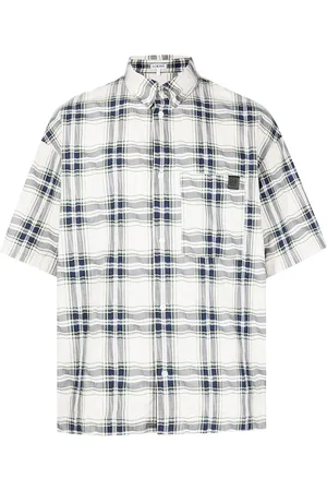 Loewe Check print shirt