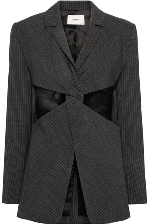 COPERNI Pinstriped twisted blazer