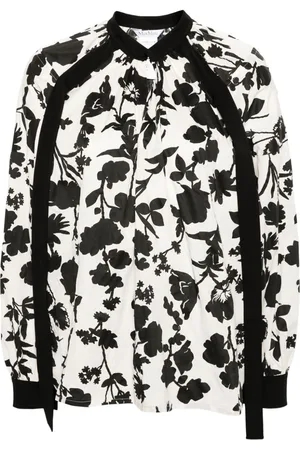 Max Mara Gaetana floral-print cotton blouse