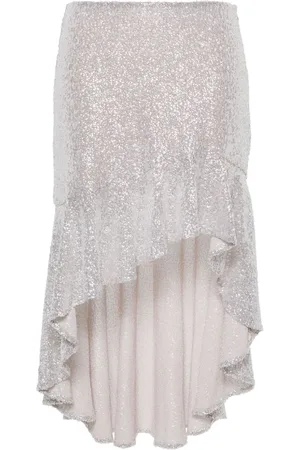 IRO Sequin-embellished asymmetric skirt