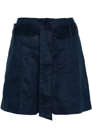 Ralph Lauren Belted linen shorts