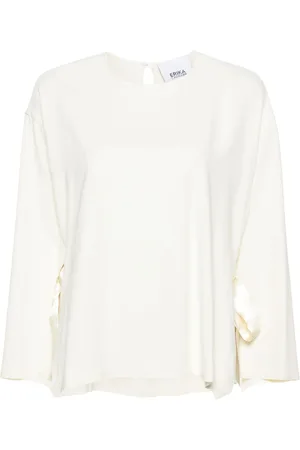 ERIKA CAVALLINI Wide open-sleeves blouse