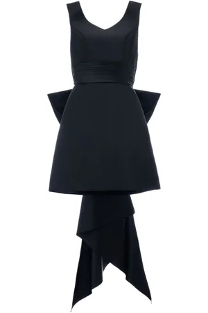 Tulleen Isabel bow satin dress