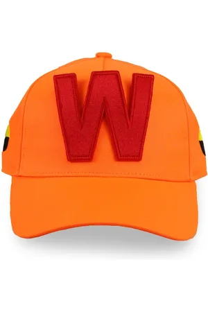 WALTER VAN BEIRENDONCK W embroidered cotton cap