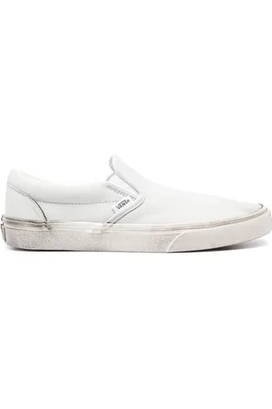 Vans Leather slip-on sneakers