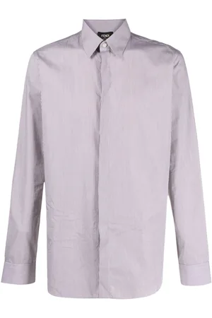 Fendi Pinstriped cotton shirt