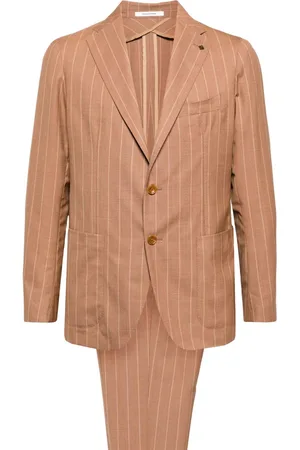 TAGLIATORE Pinstriped single-breasted suit