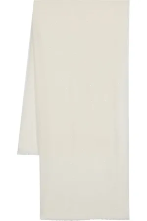 Faliero Sarti Sequined frayed scarf