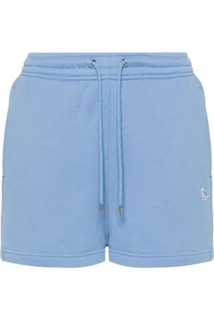 Maison Kitsuné Fox-patch track shorts