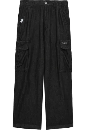 Chocoolate Wide-leg cotton trousers