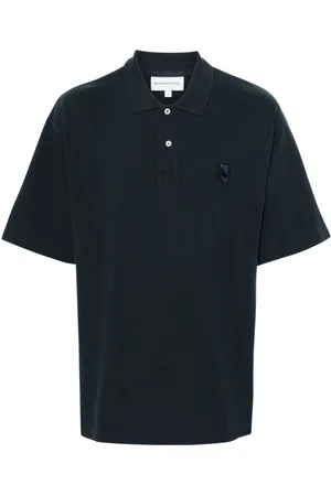 Maison Kitsuné Fox-patch polo shirt