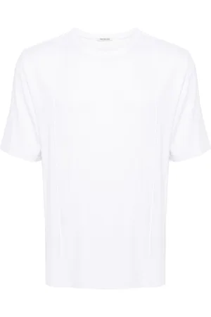 Peter Do Pleat-detail cotton T-shirt