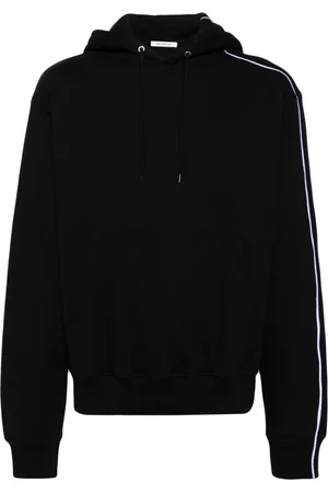 Peter Do Stripe-detail drawstring hoodie