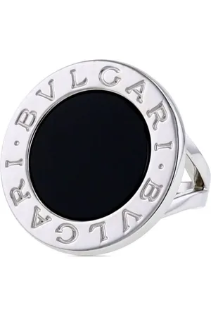 Bvlgari 2010s white gold Twisted Bulgari Bulgari Bulgari onyx ring