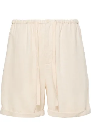 By Malene Birger Josea slub-texture shorts