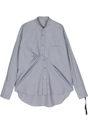Marina Yee Draped cotton shirt