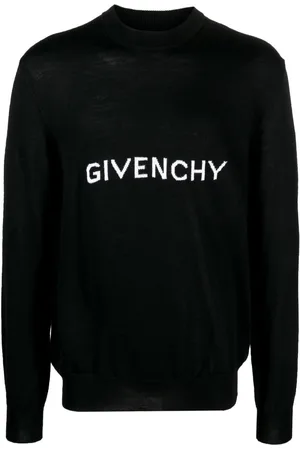 Givenchy Logo intarsia wool jumper