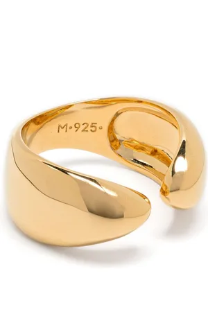 Missoma Savi sculptural open stacking ring