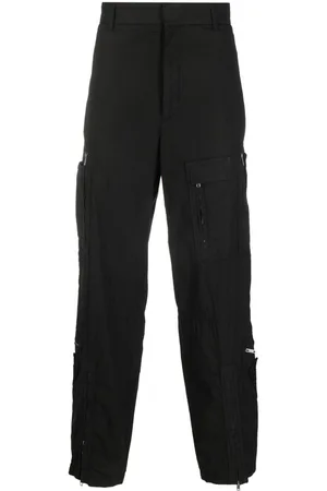 Givenchy Multiple zip-pockets poplin trousers