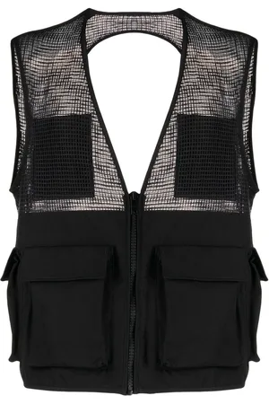 Givenchy Zip-up cotton cargo gilet
