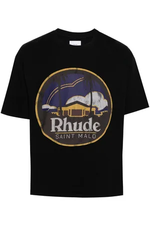 Rhude Logo-print cotton T-shirt