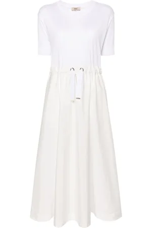 HERNO Panelled T-shirt dress