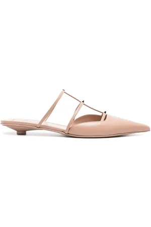 VALENTINO GARAVANI Rockstud Wispy leather mules