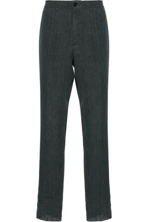 Ermenegildo Zegna Drawstring-waist linen chinos