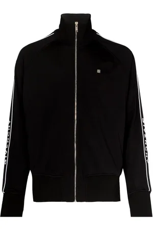 Givenchy Logo tape zipped jacket