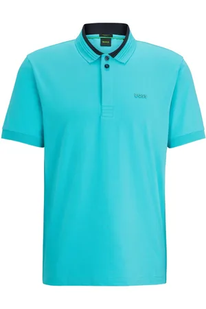 HUGO BOSS Logo-emed polo shirt