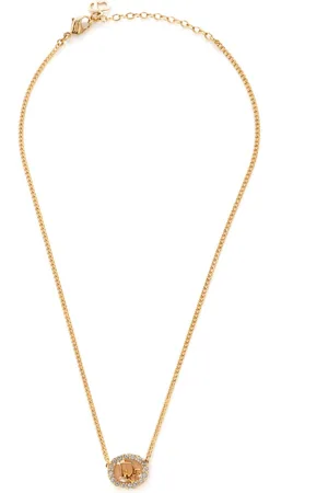 Dior Logo pendant necklace