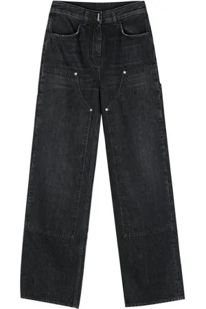 Givenchy Mid-rise wide-leg jeans