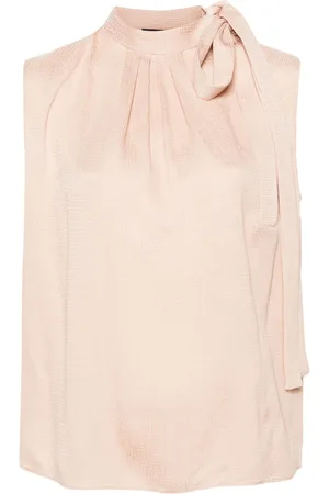Givenchy Mock-neck silk blouse