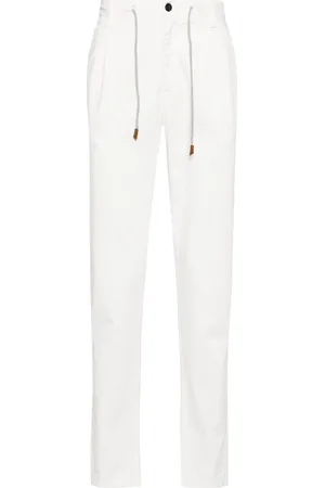 ELEVENTY Gabardine straight-leg trousers
