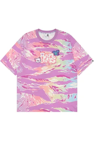 A Bathing Ape Camouflage-print cotton T-shirt
